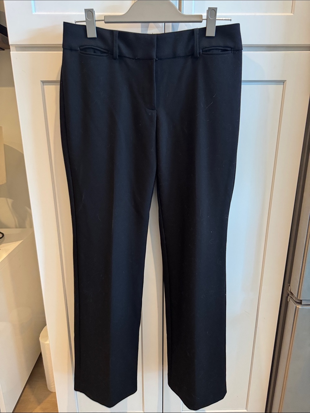 LOFT Black Women's Trousers - Straight Leg